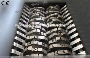 Wholesale Twin Shaft Industrial Metal Shredder , Gas Cylinder Metal Chip Shredder from china suppliers