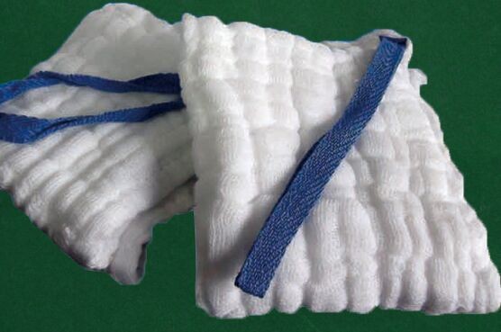 Disposable non-woven PP SMS hospital clothing,sterile patient gown