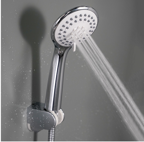 Manual Screw Mounting Hand Showers Three-Function Shower Head For Bathroom Faucets