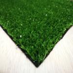 Green Indoor Fake Grass Installed Around Airport Apartment Gas Station