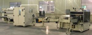 Wholesale Plastic Film Packing Facial Tissue Production Line Semi Automatic High Speed from china suppliers