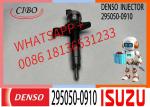 Neutral Common Rail Fuel Injector 295050-0910 8-98159583-0