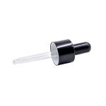 Bright Black Center Ring Plastic Dropper Pipette Cap 18 410 Anodized