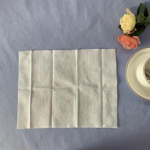 Embossed 100GSM 100% Viscose Single Use Wet Wipes