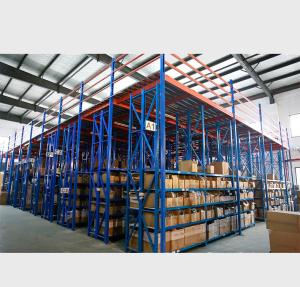 Wholesale Heavy - Duty Attic Rack Supported Mezzanine Floor For Warehouse / Factory from china suppliers