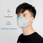 Adult Valved Dust Mask Formaldehyde Bad Smell Antibacterial Face Mask