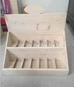 Wholesale Customized Logo Counter Top Wooden Display Box 458 * 270 * 400mm For Retail Store from china suppliers
