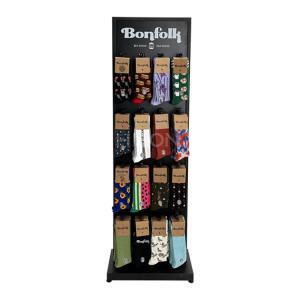 Wholesale Creative Sock Display Ideas 2-way Free Standing Retail Sock Display Rack from china suppliers