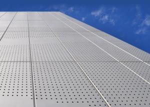 Wholesale Soundproof Interior Decorative Ceiling Mesh / Perforated Stainless Steel Panels from china suppliers