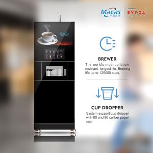 Wholesale 220VAC Floor Standing Coffee Machine Sheet Metal Self Serve Coffee Machine Commercial 220VAC from china suppliers