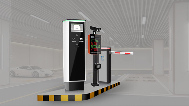 LPR Parking Dispenser With HD Camera And LED Screen For ANPR LPR ALPR System