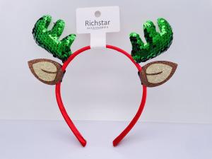 Wholesale Christmas Holiday Hair Accessories Antler Headband Practical from china suppliers