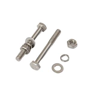 Wholesale ISO9001 2015 Certified Customized M8 M12 Size SS Hex Bolts and Nuts SS304 316 DIN 933 from china suppliers
