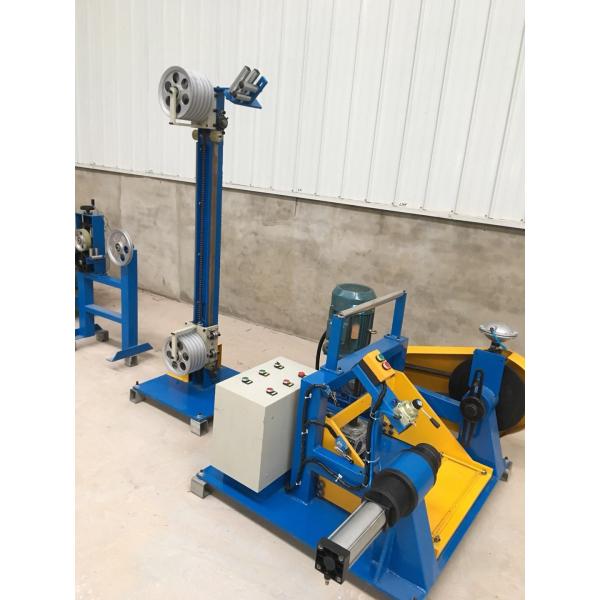 Enameled Automatic Cable Coiling Machine Aluminum Alloy Easy Operation cable manufacturing equipment