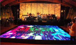 Wholesale T Stage LED Dance Floor Scree Precise Installation 4000nits For KTV Club from china suppliers