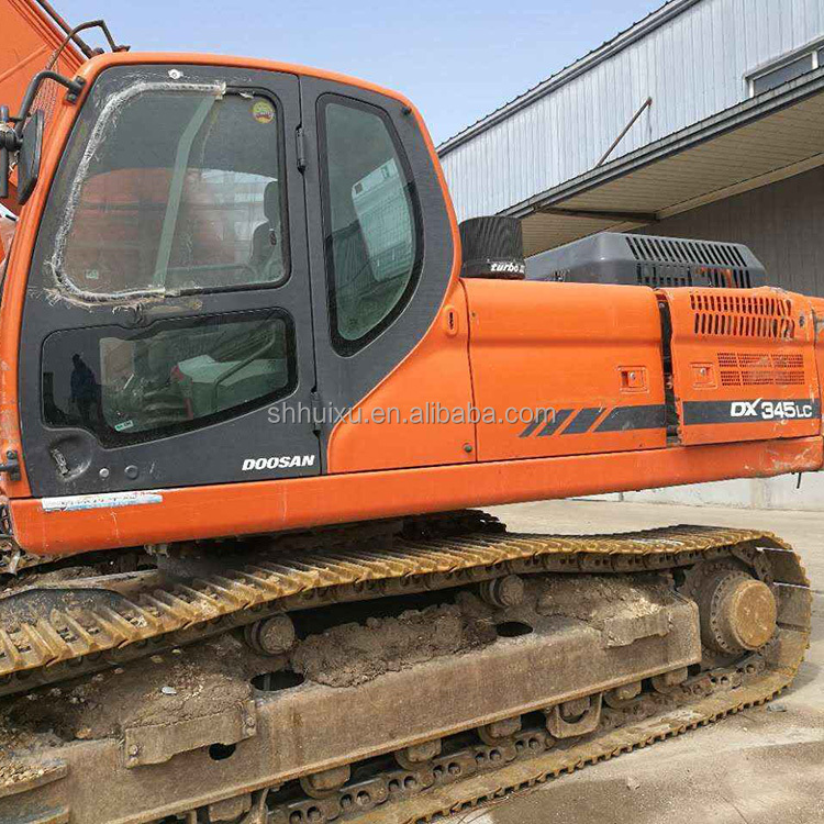 Doosan hot sale Excellent quality Second hand hydraulic crawler excavator DOOSAN DX345 Korea origin/Used digging machine best selling good price