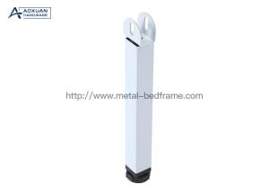 Wholesale Iron White 30mmx30mm Adjustable Bed Frame Support Legs from china suppliers