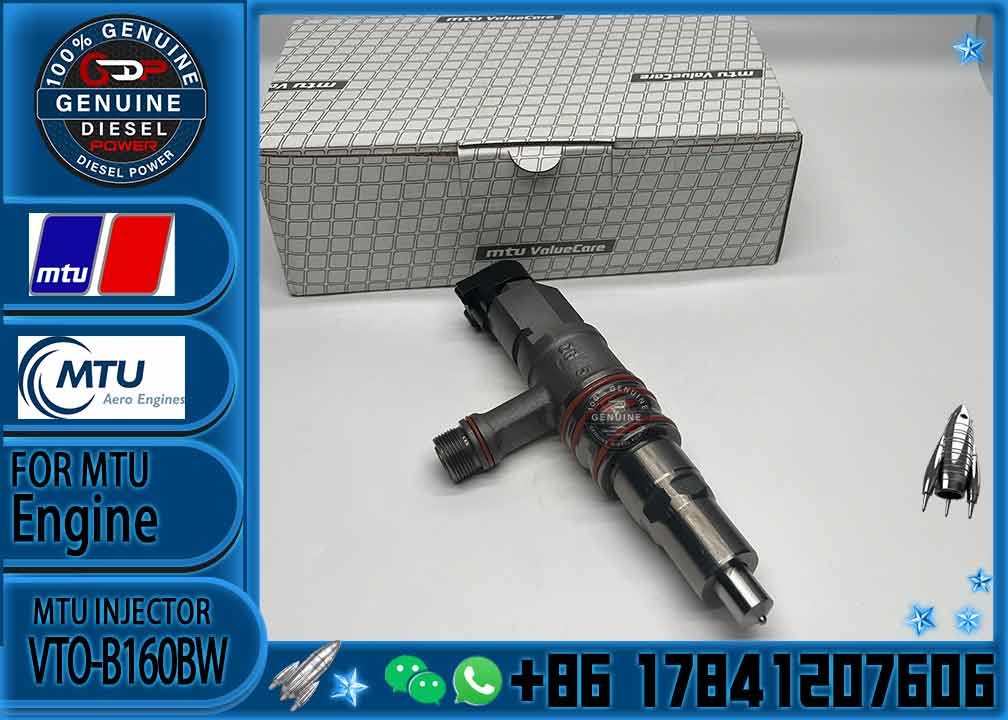 RX52407500024 diesel injector 0010106951 For MTU 4000 VTO-B160BW MTU4000.01 VTO-G411M48B