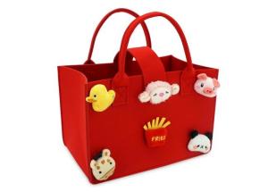 Wholesale Children Felt Tote Bag from china suppliers