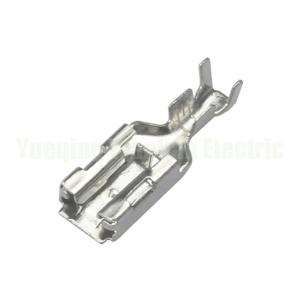 Wholesale DJ6210-6.3B Brass Tinned Automotive Wire Crimp Terminal 6.3MM Pins Positive Lock from china suppliers