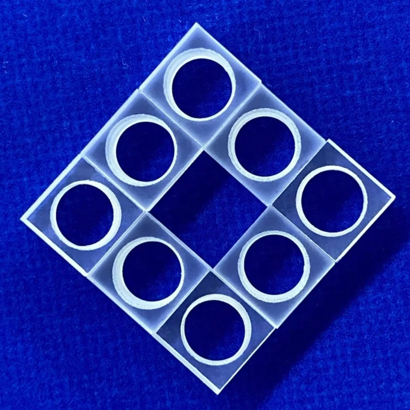 CNC Machining Quartz Products Quartz Glass Plate UV Quartz Glass Plate