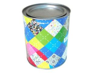 Wholesale Wholesale promotional round coffee tin with lever lid from china suppliers
