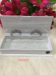 Commercial Human Hair Lashes Dramatic Soft Human Hair Eyelash Strips