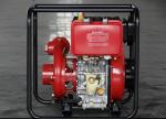 Electric Start 3 Inch Water Pump High Pressure , Water High Pressure Pump
