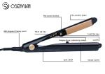 Steam Function Flat Iron Ceramic Hair Straightener Anti - Clogging Technology