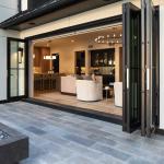Powder Coated Bi-fold Doors Energy Efficient And Durable Aluminium Folding Doors