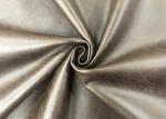 400GSM Sofa Cushion Material / Sepia Brown Polyester Fabric 150cm Width