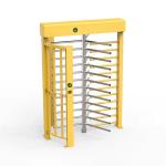 Colorful Cabinet Full Height Turnstile Gate Security Systems for Gymnasium