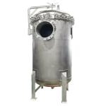 62KG Sleek Stainless Steel Bag Filter Vessel for Aesthetic Water Treatment in