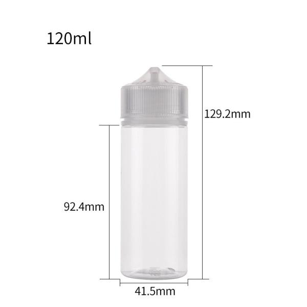Leak Resistant Squeezable Dropper Bottles For Liquid Juice