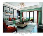 Thick Blackout Curtains Modern High Shading fabric drapery for Bedroom Living