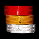 Self Adhesive ECE 104R Reflective Trailer Tape Stickers For Outdoor Truck