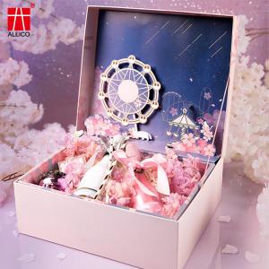 Wholesale Large Gift Box Storage Box Ribbon Magnetic Closure Packaging Box For Birthday Gift from china suppliers