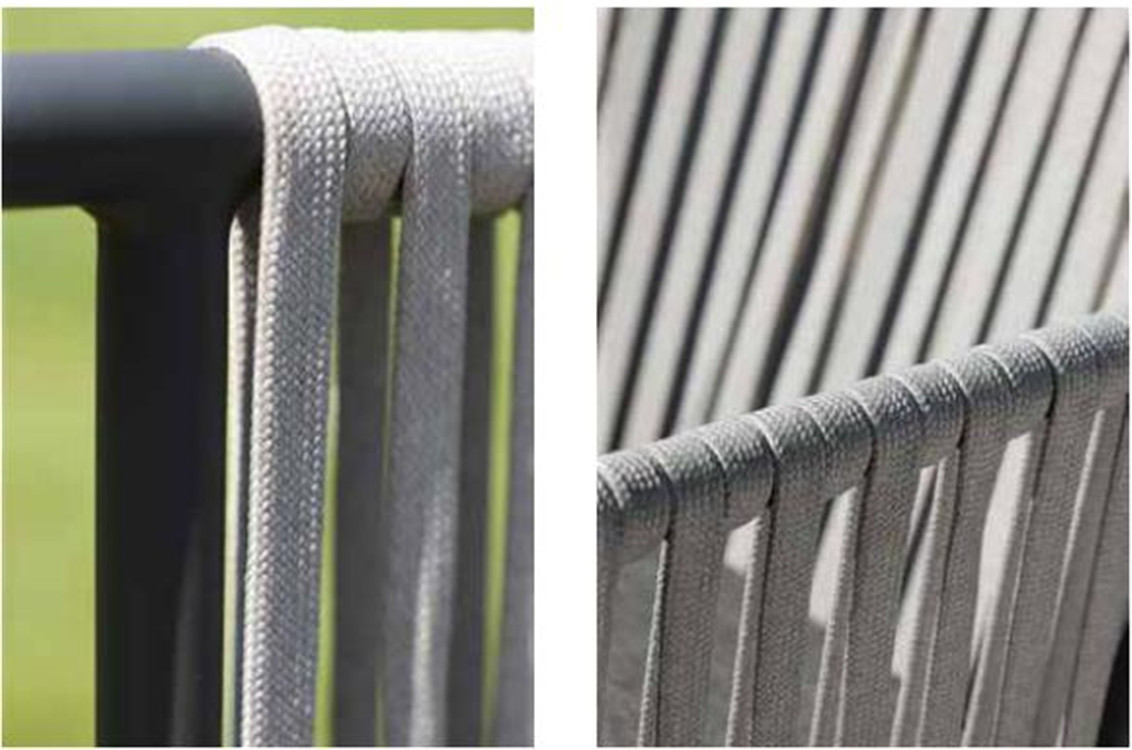 Polyester Olefin Braided Webbing , Fashion Anti Slip Woven Ropes