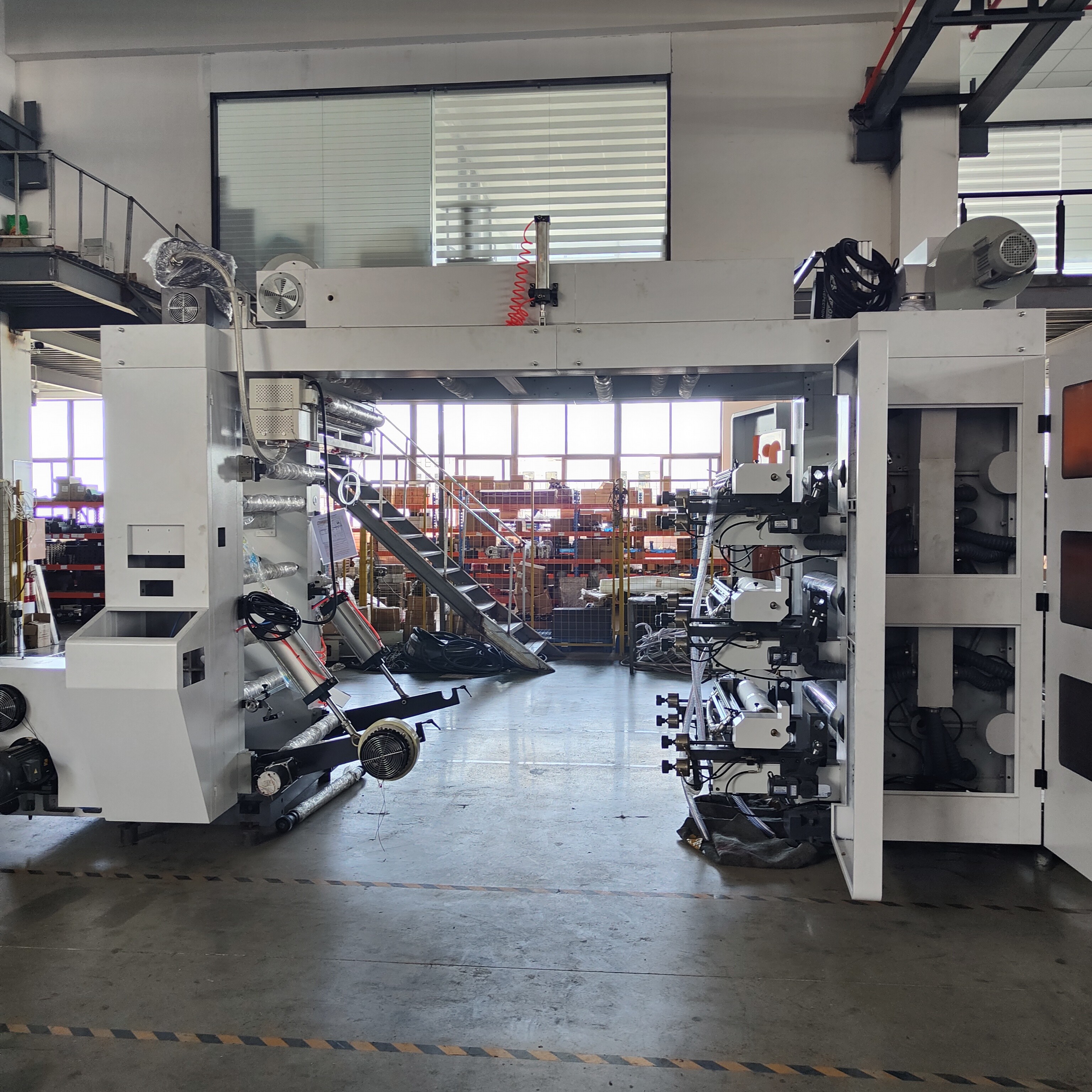 HJ-CI81400 High Speed Flexo Printing Machine 380-800mm Length Of Printing