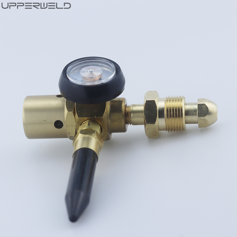 Gas Reducer Helium Latex Balloon Filler Inflator 0-3000 PSI With Gauge For CGA580 Tank Valve