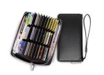 Anti-theft brush multi-position card bag male bank card set credit card holder