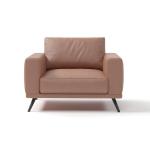 Simple Office Furniture Sofa Modular Brown Synthetic Leather Sofa Set