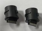 REACH UL 94V-0 Waterproof RJ45 Connectors For Industrial Ethernet Network