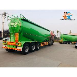 Wholesale best price tri axles bulk cement transport truck trailer 50ton powder cement tanker for sale from china suppliers