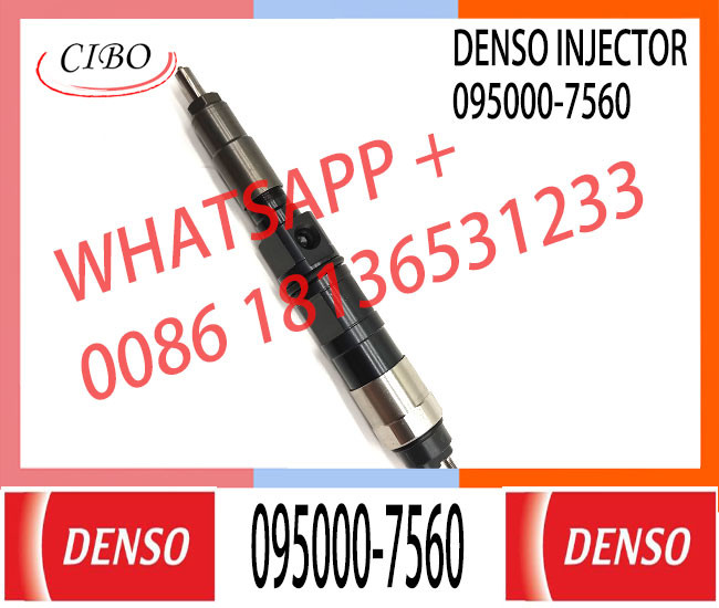 Diesel engine injector 095000-7560 RE524361 diesel fuel injection engine parts 095000-7560