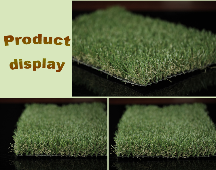 Kindergarten Fake Outdoor Synthetic Grass Flooring Domestic 4 Colors Available