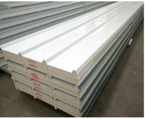 Wholesale Fireproof Waterproof Polyurethane Sandwich Roof Panel Sound Insulation from china suppliers