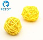 Cats Rattan Ball Durable Pet Toys Heavy Duty Dog Rope Toy Rattan Material