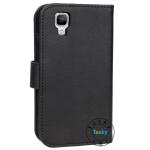 Durable pu leather mobile phone wallet cases for WiKo sunset