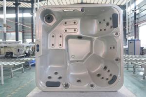 Wholesale White 5-Person Acrylic Corner LED Light Hydrotherapy Hot Tub E-371S from china suppliers